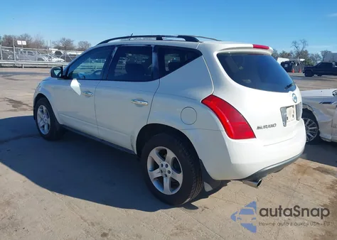 2005 Nissan Murano S z USA, uszkodzony, nr VIN JN8AZ08W55W421255